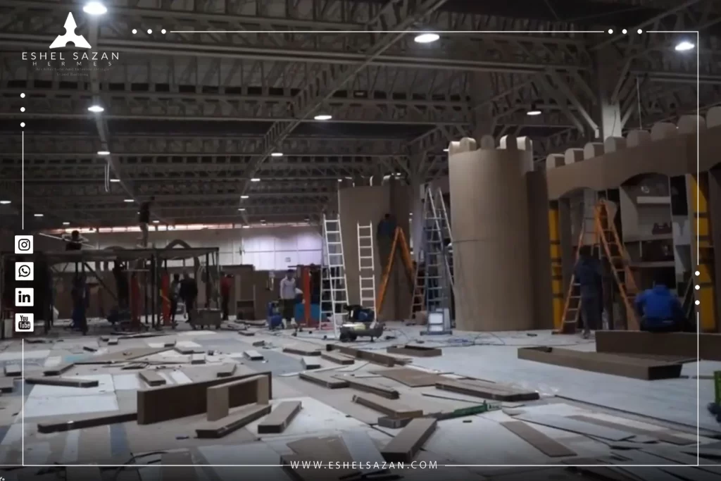 تیم مهندسی و ساخت تیم غرفه سازی