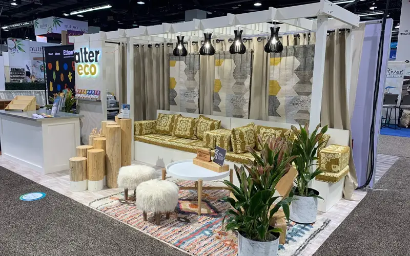 ترکیب سبکها در دکوراسیون غرفههای نمایشگاهی