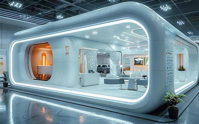 طراحی سبک تعاملی و تکنولوژیک در غرفهسازی